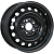 Диски Trebl X40054 P 6x16 5*114.3 ET43 DIA67.1 Black Штампованный купить с бесплатной доставкой в пункты выдачи в Петербурге